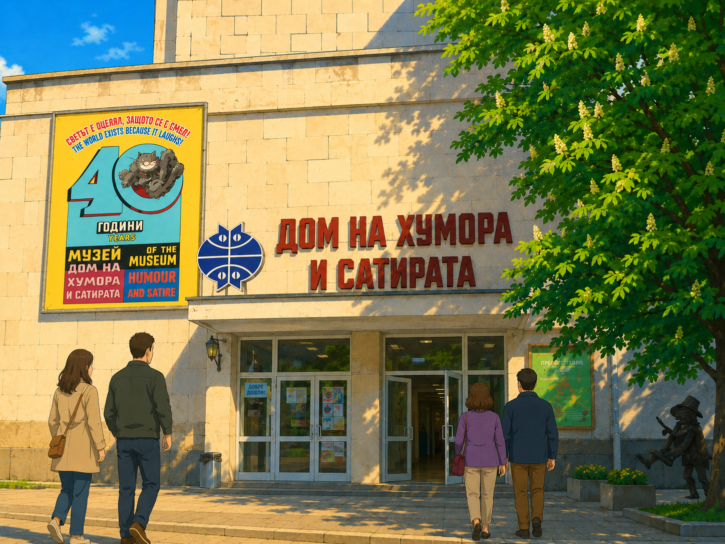 Домът на хумора и сатирата в Габрово като пазител на хумористичното наследство